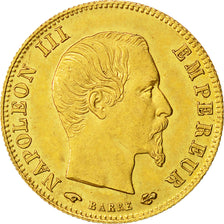 Moneda, Francia, Napoleon III, Napoléon III, 5 Francs, 1860, Paris, EBC+, Oro