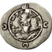 Coin, Khusrau I, Drachm, 531-579, EF(40-45), Silver