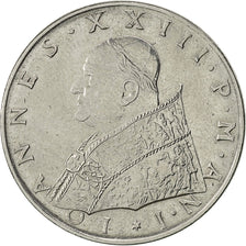 Moneta, CITTÀ DEL VATICANO, John XXIII, 100 Lire, 1959, Rome, SPL, Acciaio