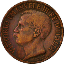 Moneta, Italia, Vittorio Emanuele III, 10 Centesimi, 1911, Rome, BB, Bronzo
