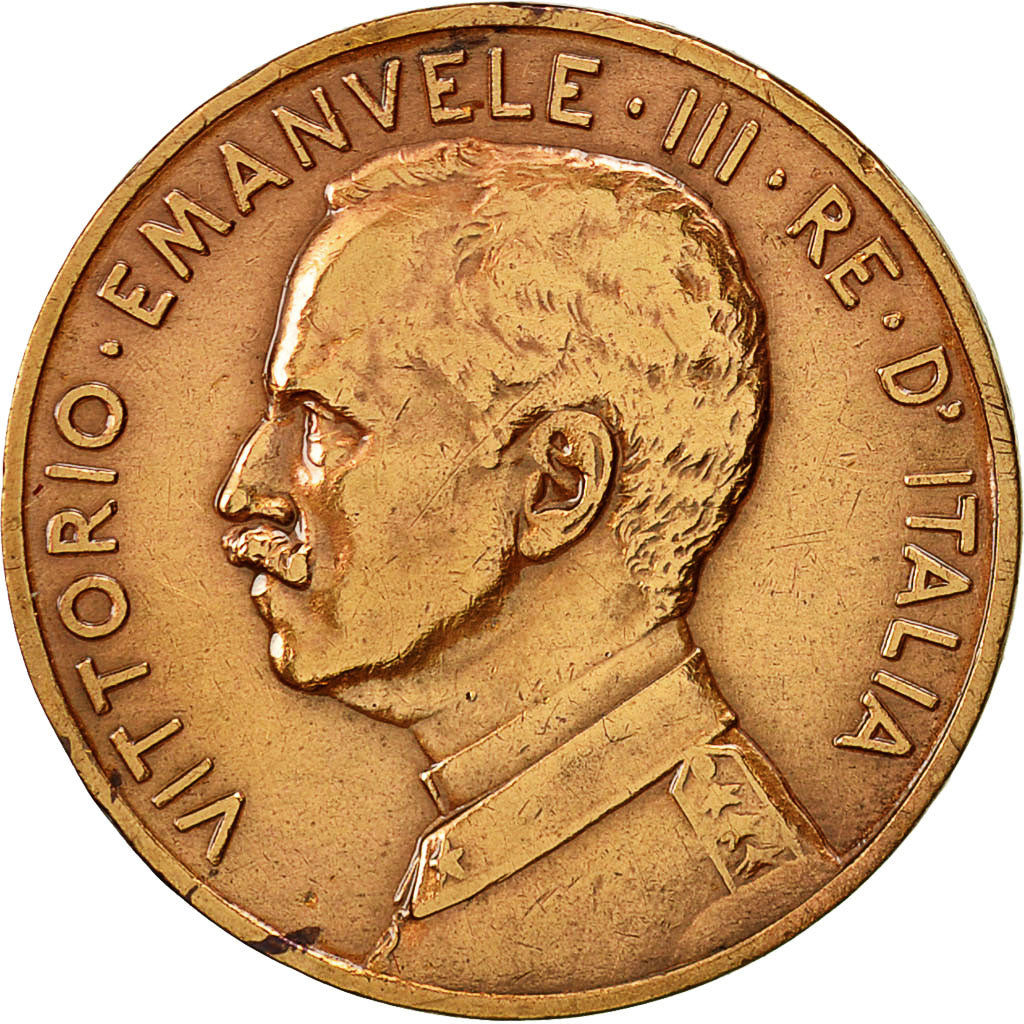 Moneta, Italia, Vittorio Emanuele III, 5 Centesimi, 1915, Rome, BB, Bronzo