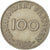 Coin, SAARLAND, 100 Franken, 1955, Paris, AU(55-58), Copper-nickel, KM:4