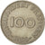 Moneta, Saara, 100 Franken, 1955, Paris, AU(55-58), Miedź-Nikiel, KM:4