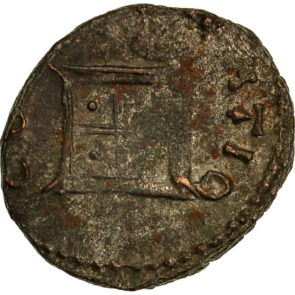 Moneda, Claudius II (Gothicus), Antoninianus, 270, Rome, BC+, Vellón, RIC:261