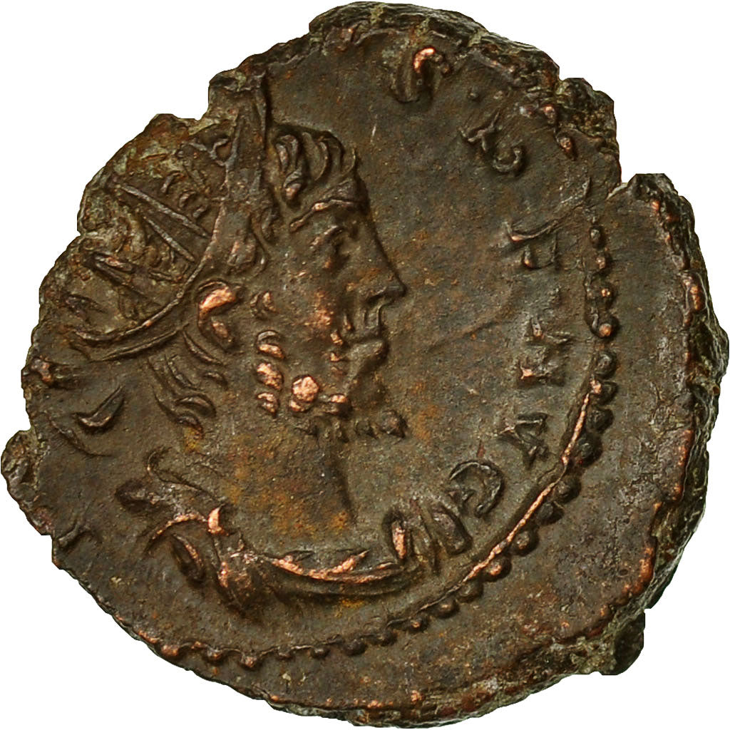 Moneda, Tetricus I, Antoninianus, AD 272-274, Trier, MBC, Vellón, RIC:136