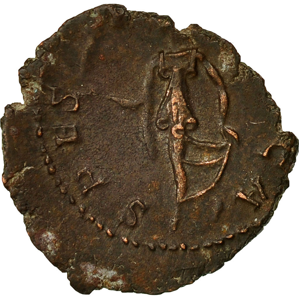 Moneda, Tetricus I, Antoninianus, AD 272-274, Trier, MBC, Vellón, RIC:136