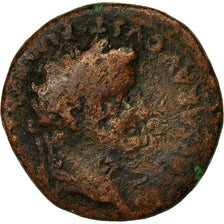 Moneta, Tiberius, As, 12-14, Lyons, B+, Bronzo, RIC:245
