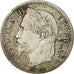 Monnaie, France, Napoleon III, Napoléon III, Franc, 1867, Strasbourg, TB