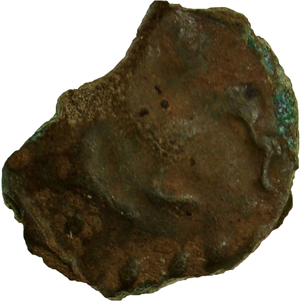 Coin, Aulerci Eburovices, Bronze, 60-50 BC, Evreux, VF(30-35), Bronze