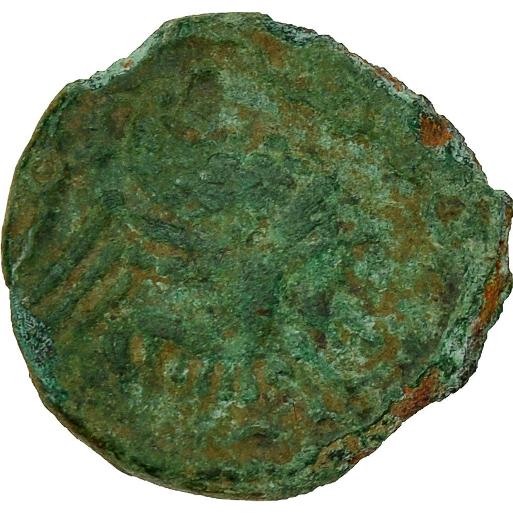 Coin, Bellovaci, Bronze, 50-25 BC, Beauvais, VF(30-35), Bronze, Delestrée:511