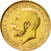 Coin, Australia, George V, Sovereign, 1918, Perth, MS(60-62), Gold, KM:29