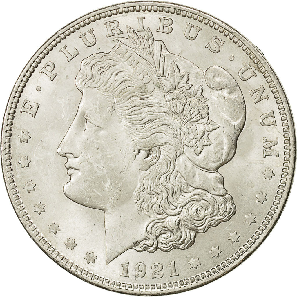 Moneta, Stati Uniti, Morgan Dollar, Dollar, 1921, U.S. Mint, Philadelphia, SPL-