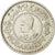 Coin, Morocco, Mohammed V, 500 Francs, 1956, Paris, AU(55-58), Silver, KM:54