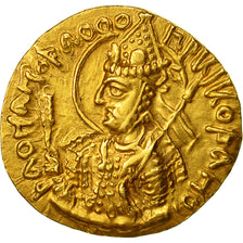 Coin, Kushan Empire, Huvishka, Dinar, 151-190, AU(55-58), Gold