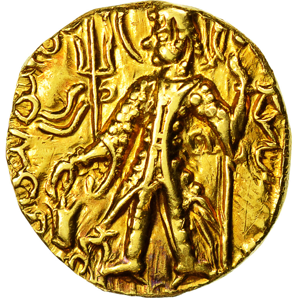 Monnaie, Kushan Empire, Vasudeva II, Dinar, 290-310, TTB+, Or