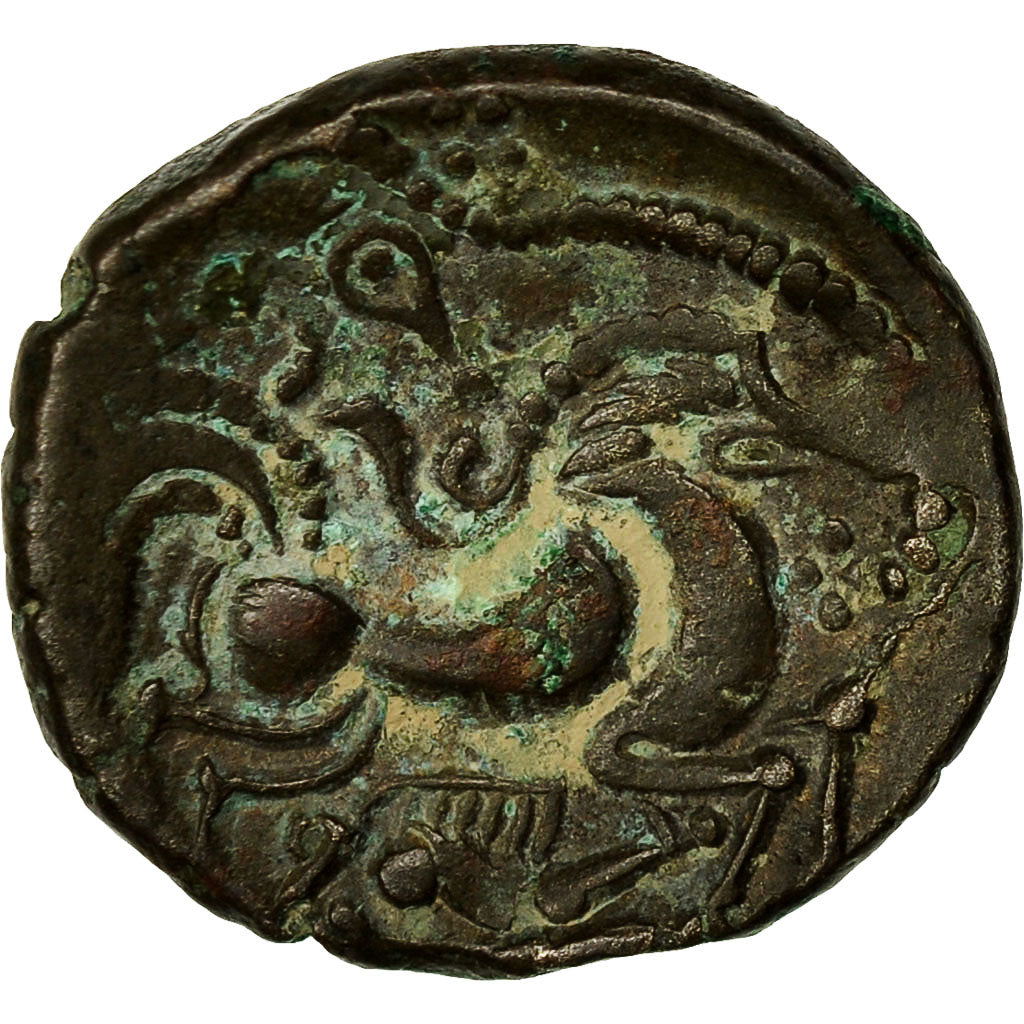 Coin, Coriosolites, Stater, 80-50 BC, AU(55-58), Billon, Delestrée:2340