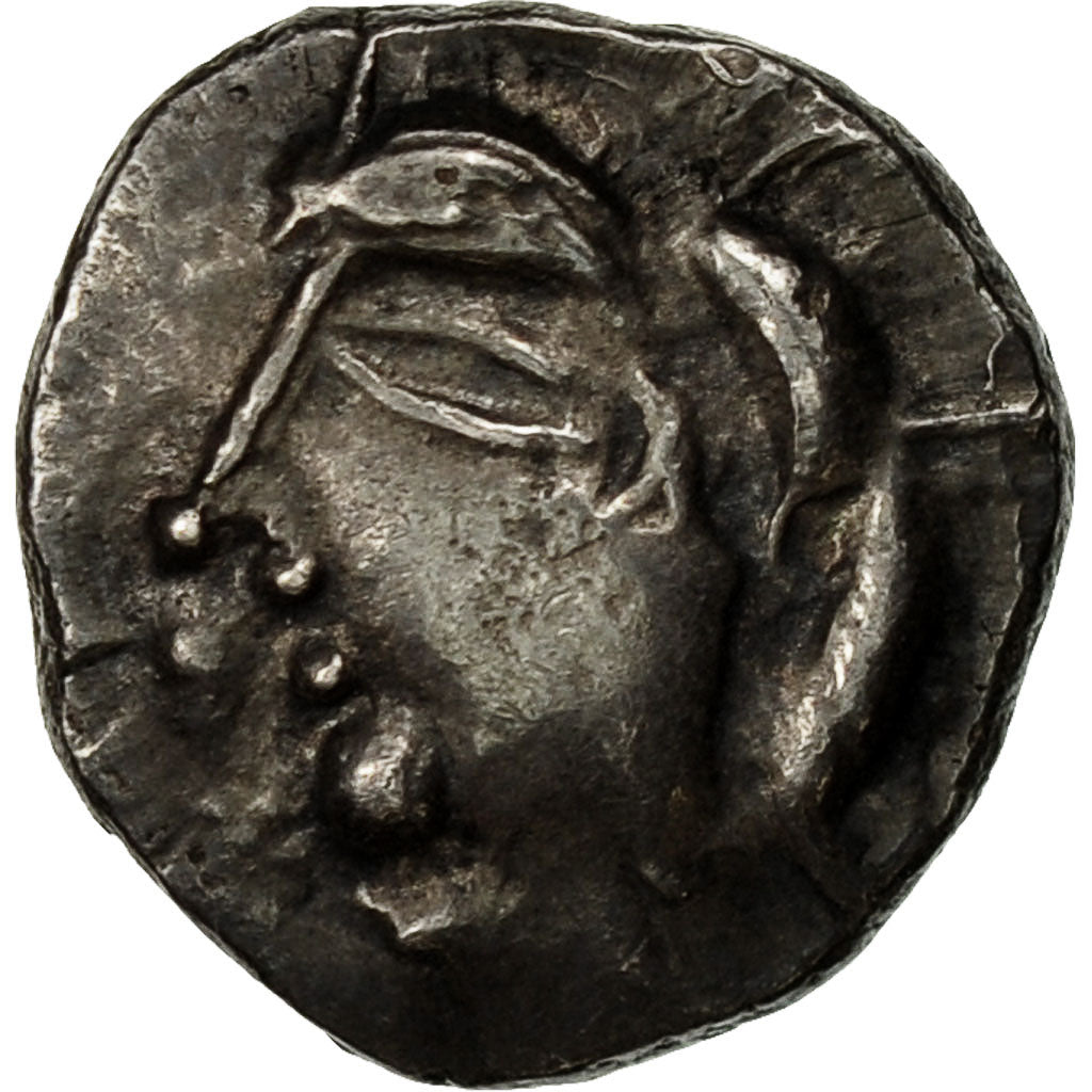 Coin, Petrocorii, Drachm, AU(55-58), Silver