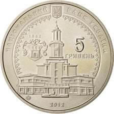 Coin, Ukraine, 5 Hryven, 2012, Kyiv, MS(65-70), Copper-nickel, KM:659
