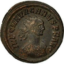 Coin, Carus, Antoninianus, 282-283, Rome, AU(55-58), Billon, RIC:45