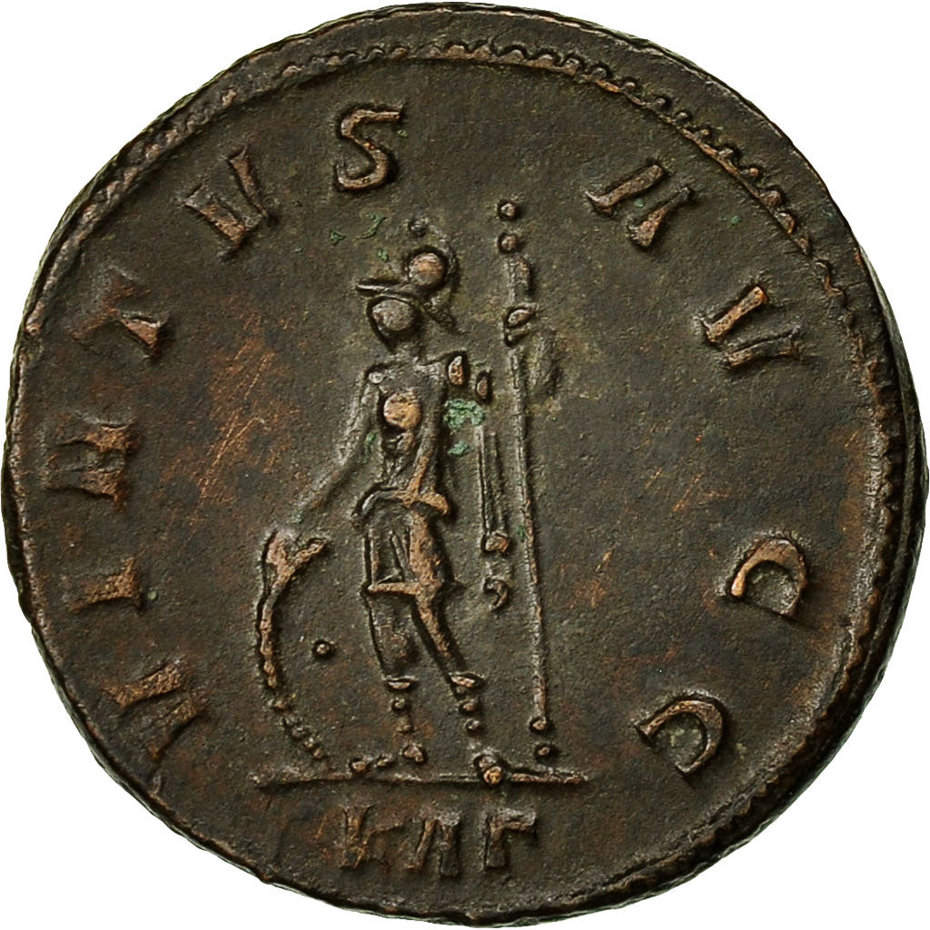 Coin, Carus, Antoninianus, 282-283, Rome, AU(55-58), Billon, RIC:45