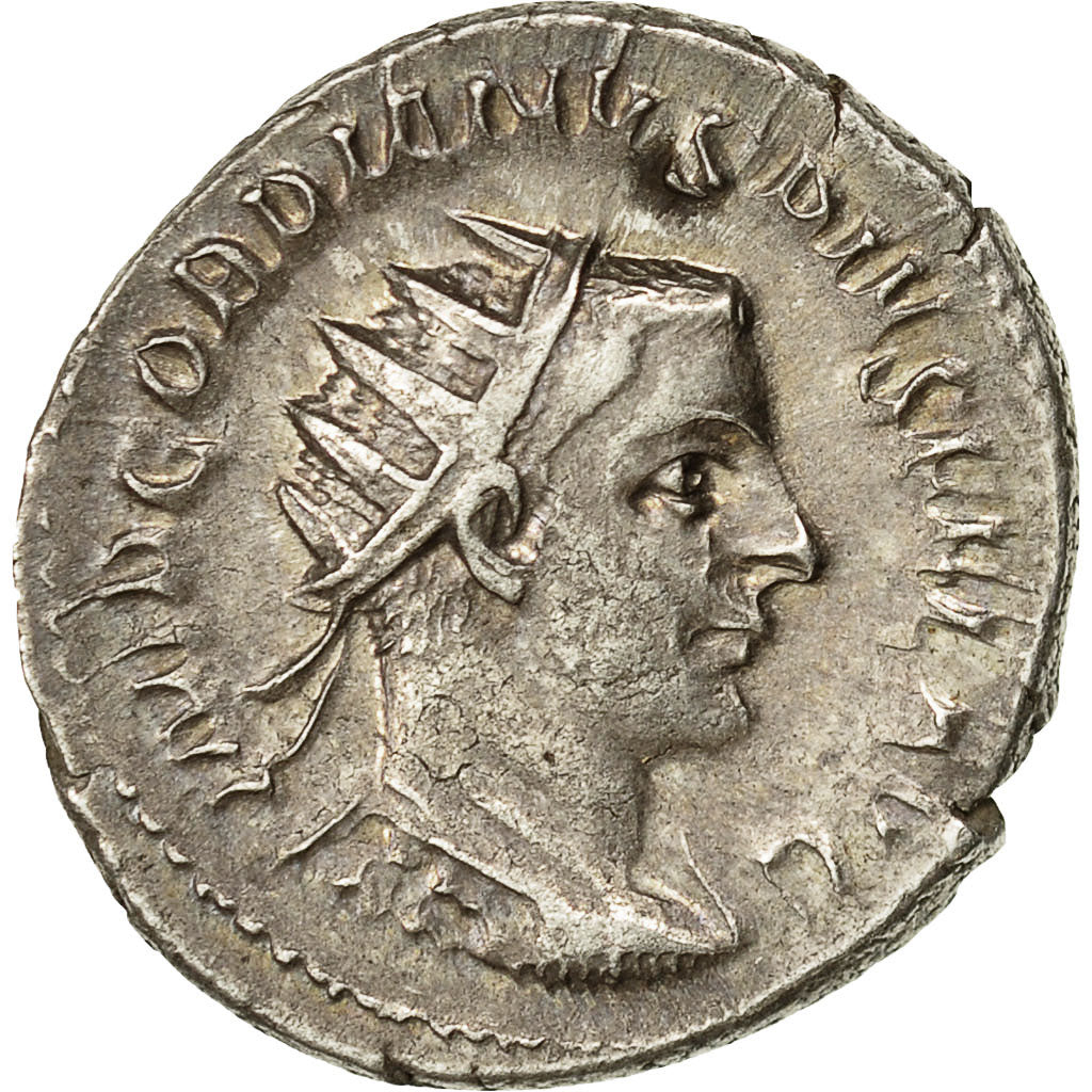 Moneda, Gordian III, Antoninianus, 243-244, Antioch, EBC+, Vellón, RIC:210