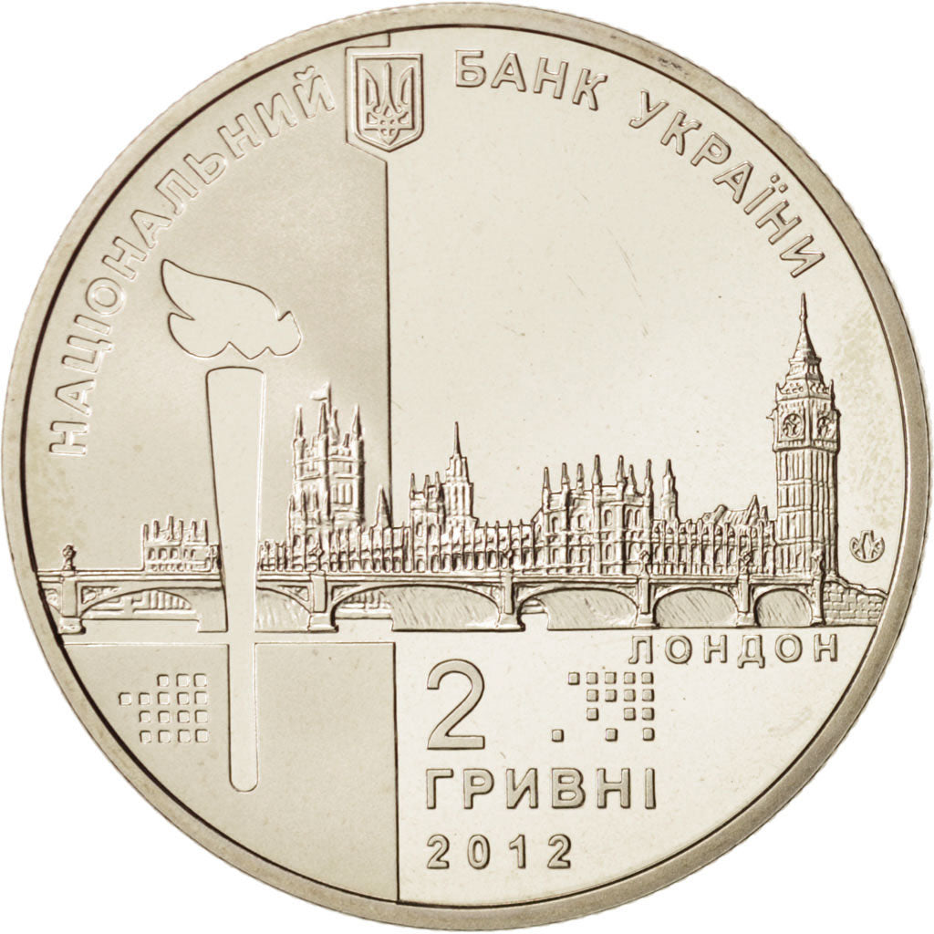 Ukraine, 2 Hryvni, 2012, Kyiv, London Paralympic Games