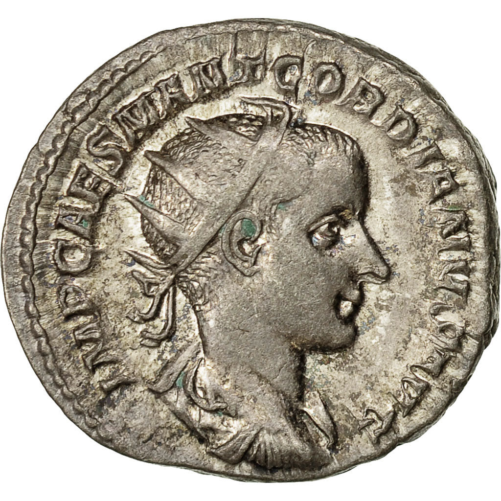 Moneta, Gordian III, Antoninianus, 238, Rome, AU(55-58), Bilon, RIC:5