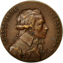 France, Medal, Révolution Française, Robespierre, History, MS(60-62), Bronze