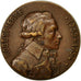 France, Medal, Révolution Française, Robespierre, History, MS(60-62), Bronze