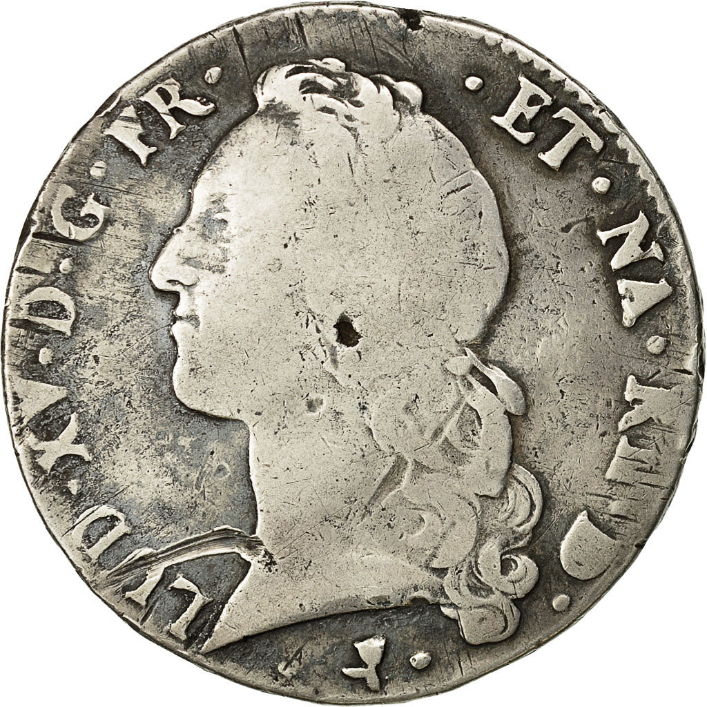 Munten, Frankrijk, Louis XV, Écu de Béarn au bandeau, Ecu, 1764, Pau, FR