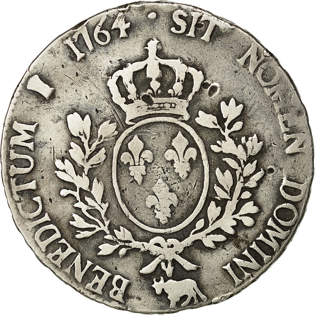 Munten, Frankrijk, Louis XV, Écu de Béarn au bandeau, Ecu, 1764, Pau, FR