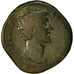Moneda, Marcus Aurelius, Sestercio, 145, Rome, BC+, Cobre, RIC:1243a