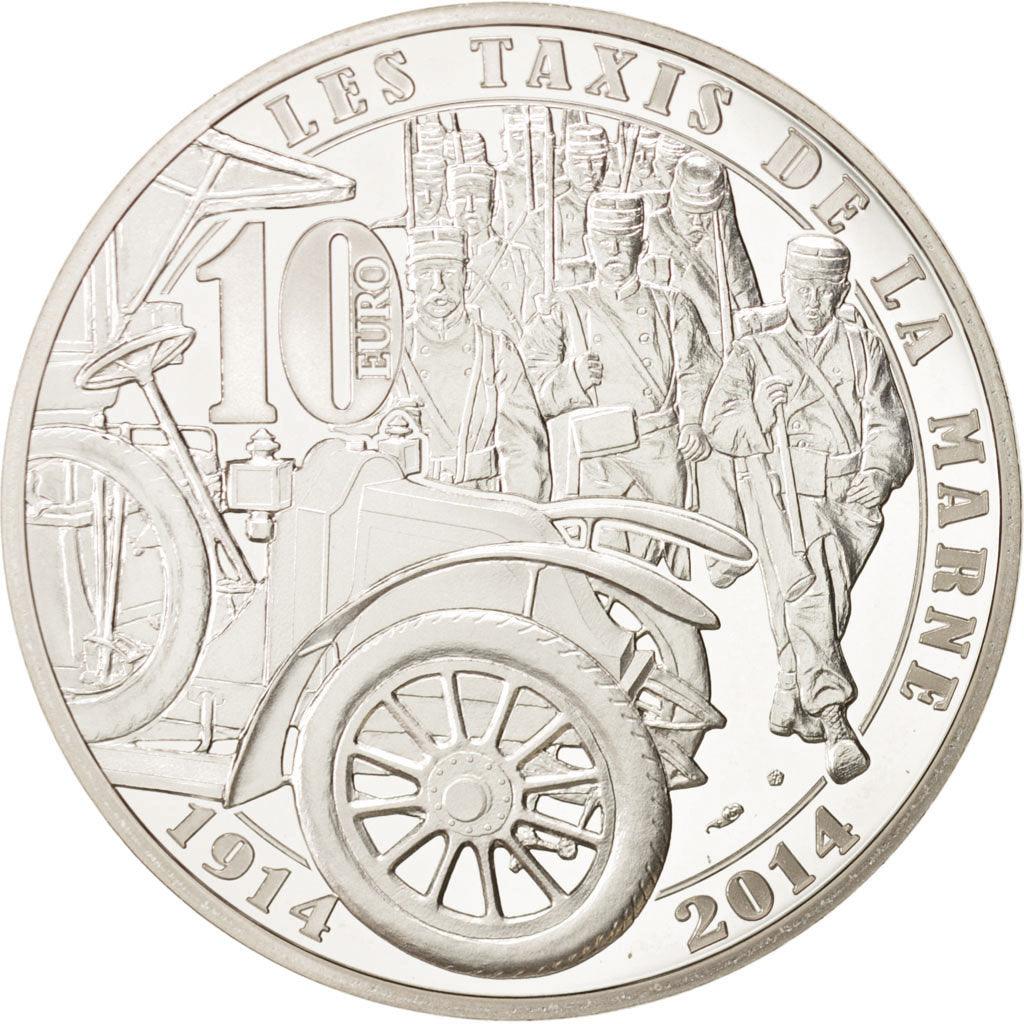 Coin, France, 10 Euro, 2014, MS(65-70), Silver