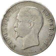 Münze, Frankreich, Napoleon III, Napoléon III, 5 Francs, 1856, Lyons, S