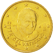 CITTÀ DEL VATICANO, Benedict XVI, 50 Euro Cent, 2010, Rome, SPL+, Ottone, KM...