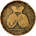 Monnaie, Moldavie et Valachie, 2 Para 3 Kopeck, 1773, Bronze, KM 3