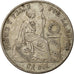 Moneda, Perú, SOUTH PERU, Sol, 1869, Lima, MBC+, Plata, KM:196.3