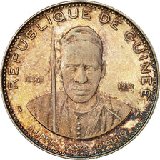 Moneta, Gwinea, 250 Francs, 1969, MS(63), Srebro, KM:13