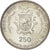 Coin, Guinea, 250 Francs, 1970, MS(60-62), Silver, KM 21