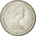 Coin, Cayman Islands, Elizabeth II, 5 Dollars, 1973, MS(63), Silver, KM 8