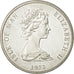 Munten, Eiland Man, Elizabeth II, 25 Pence, 1972, Pobjoy Mint, UNC-, Zilver