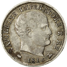 Moneta, DEPARTAMENTY WŁOSKIE, KINGDOM OF NAPOLEON, Napoleon I, 5 Soldi, 1814