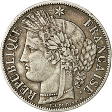 Monnaie, IIème République, 5 Francs Cérès, 1851, Paris, TTB, Argent, Gadoury 719