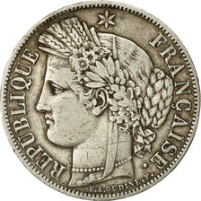 Coin, France, Cérès, 5 Francs, 1849, Paris, EF(40-45), Silver, KM 761.1