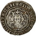 Monnaie, Angleterre, Edouard III, Demi-Gros, Londres, TB+, Argent, Spink 1574