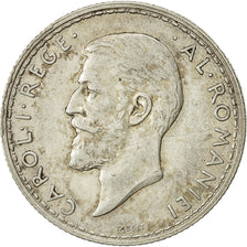 Coin, Romania, Carol I, 2 Lei, 1910, AU(55-58), Silver, KM 43