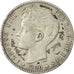 Moneta, Hiszpania, Alfonso XIII, Peseta, 1900, EF(40-45), Srebro, KM:706