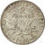 Coin, France, Semeuse, 2 Francs, 1914 C, AU(55-58), Silver, KM 845.2