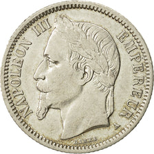 Monnaie, Second Empire, Napoléon III, Franc, 1867, Paris, TTB, Argent, Gad. 463