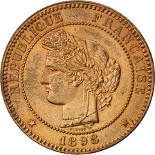 Monnaie, IIIème République, 10 Centimes Cérès, 1898, Paris, SUP+, Gadoury 265a